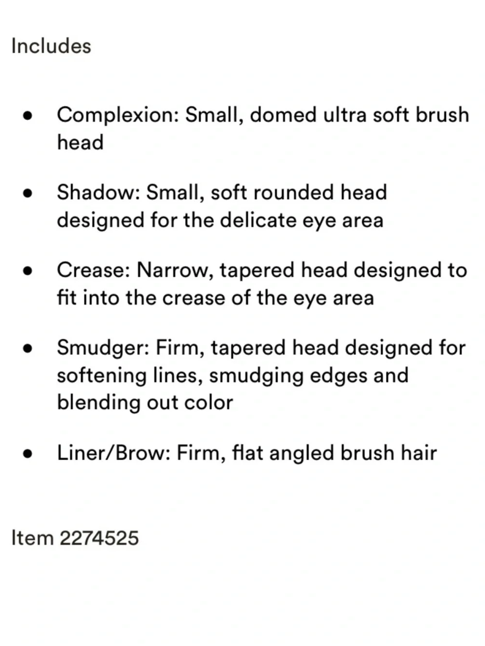 it cosmetics Your Face & Eye Essentials Mini 6 Piece Travel Brush Set